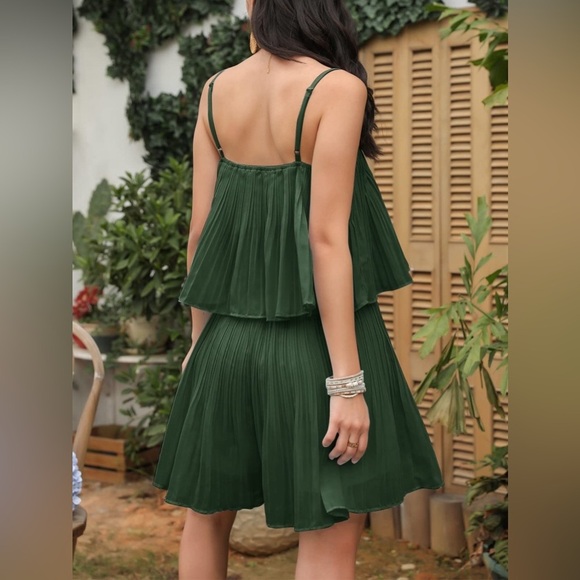 Beach Bliss Cute Rompers For Summer Ruched Style - Picture 2 of 4